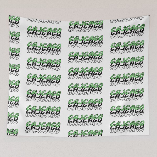 Item preview, Copy of Chicago Illinois USA City Flag Black Green White designed and sold by Hungry Hungry  Buffalo.