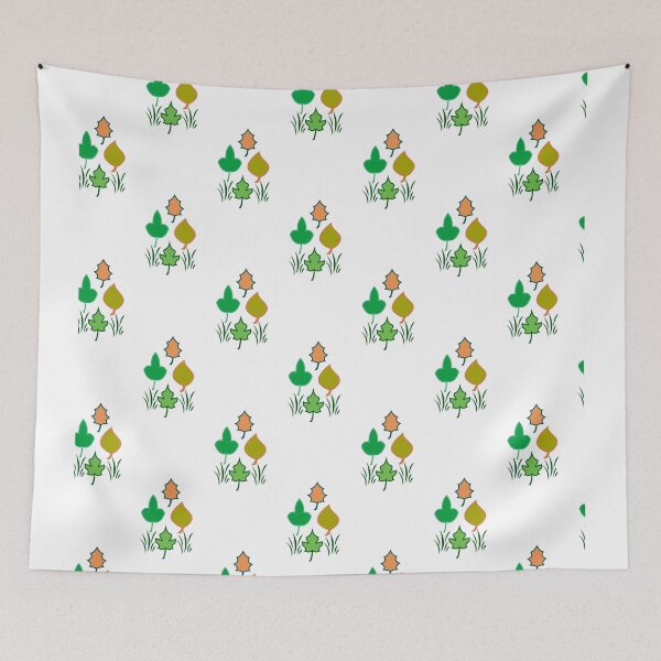 Item preview,  Spring Time Fun, Spring Forward, Fun Nature Print, Green and Coral, Eco Consience  designed and sold by Londonluxie.