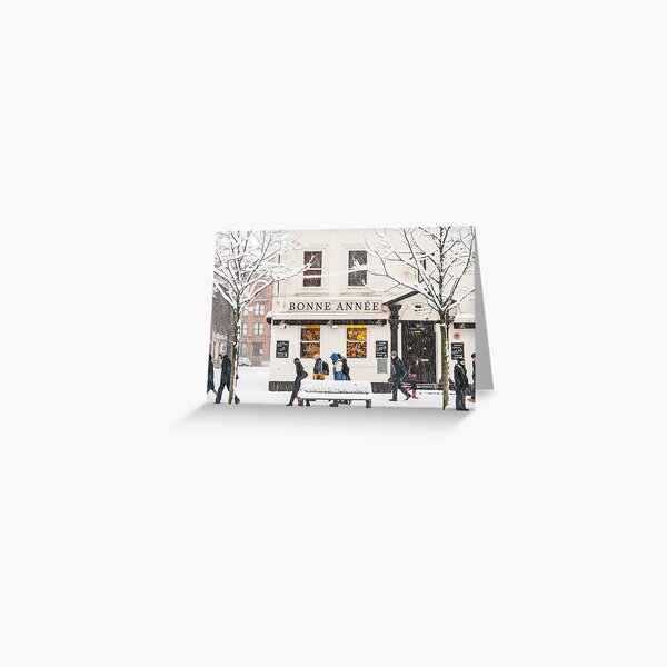 Bonne Annee Greeting Card