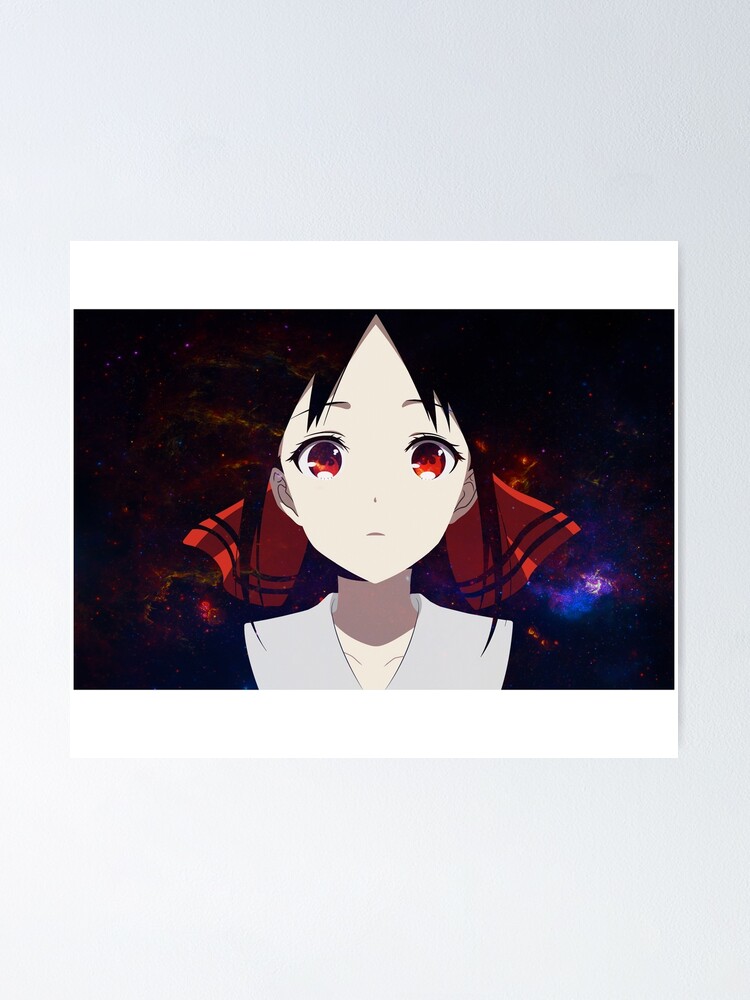 Kaguya Shinomiya From Anime Love Is War Poster By Slinkraz Redbubble