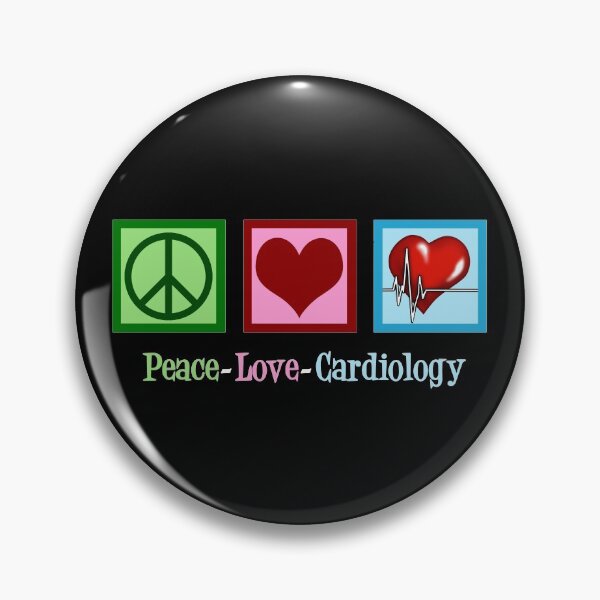 Item preview, Peace Love Cardiology designed and sold by Epic Love Designs.
