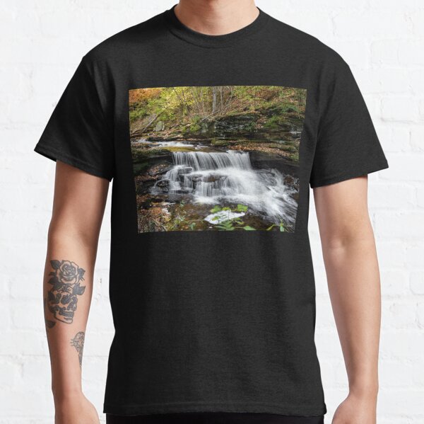 Unnamed Falls at Ricketts Glen SP Classic T-Shirt