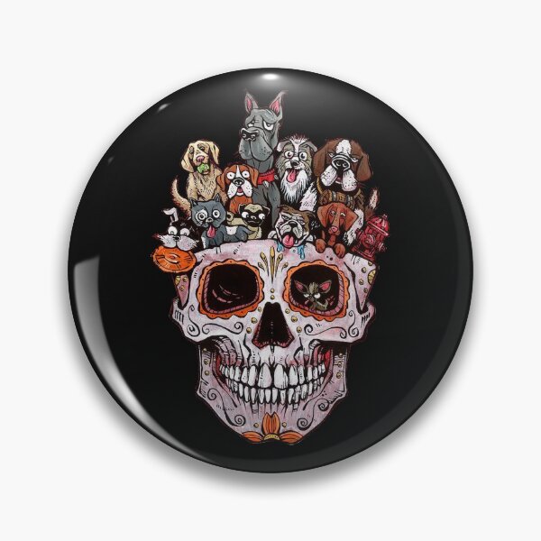 Item preview, Dogs Skull designed and sold by Charran.