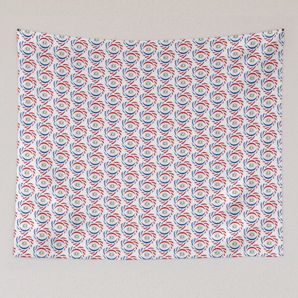 Item preview, Paraguayan American Multinational Patriot Flag Series (Heart) designed and sold by Carbon-Fibre Media.