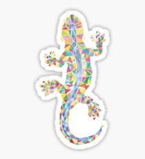Barcelona Stadt Eidechse Sticker