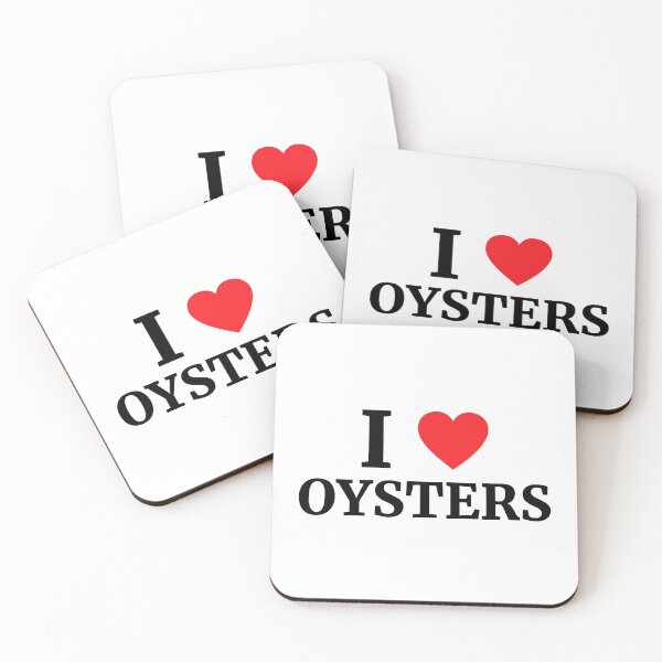 Item preview, I Love Oysters Heart  designed and sold by Vanover Designs.