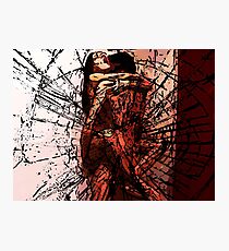 Orgasm! Against the Wall! Photographic Print