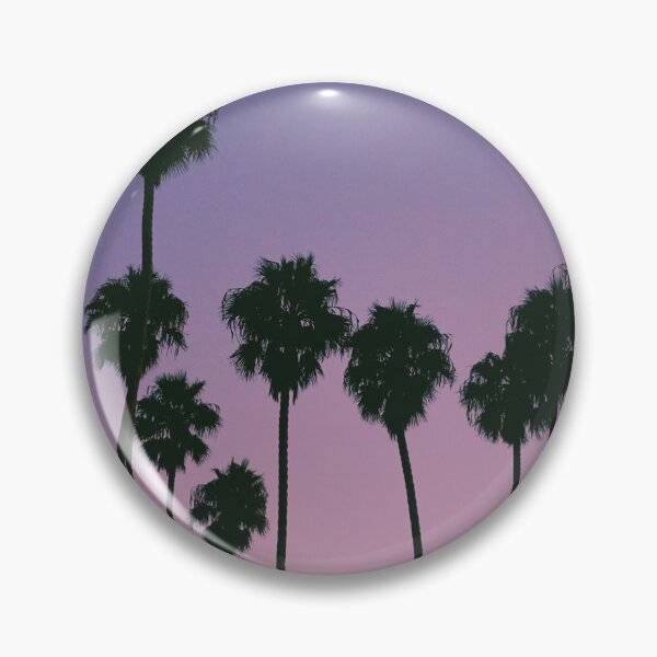 Item preview, Purple Sunset Palm Trees designed and sold by newburyboutique.