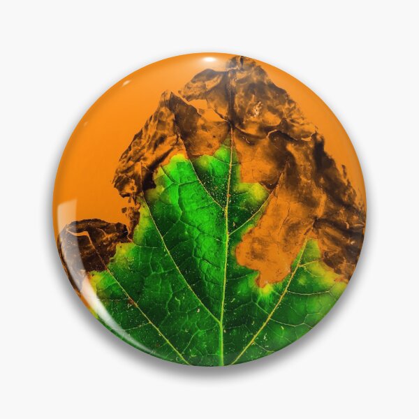 Item preview, burning green leaf texture designed and sold by Mrvell.