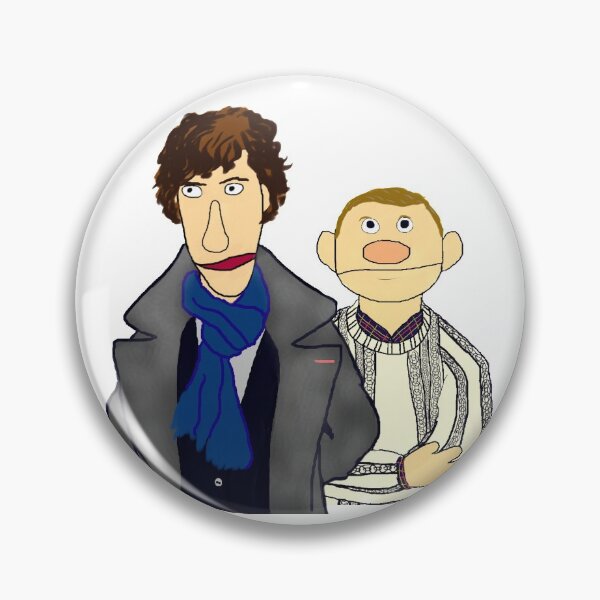 Item preview, Sherlock and John Muppet Style designed and sold by Qooze.