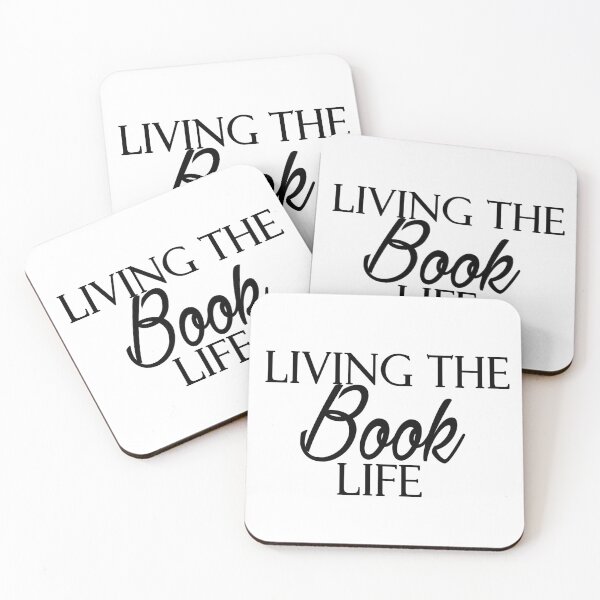 Item preview, Living the Book Life designed and sold by Dark Angel Graphics.