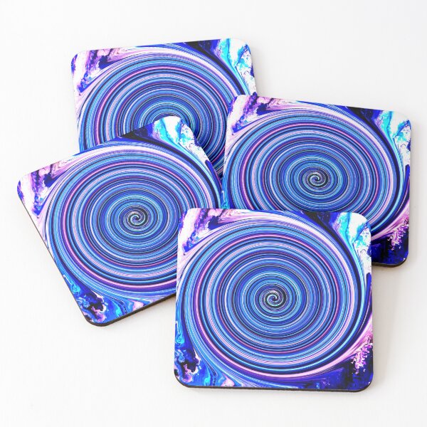 Item preview, Pink and Purple Spiral Abstract designed and sold by katy hawk.