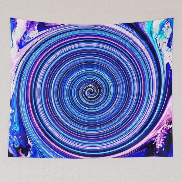 Item preview, Pink and Purple Spiral Abstract designed and sold by katy hawk.
