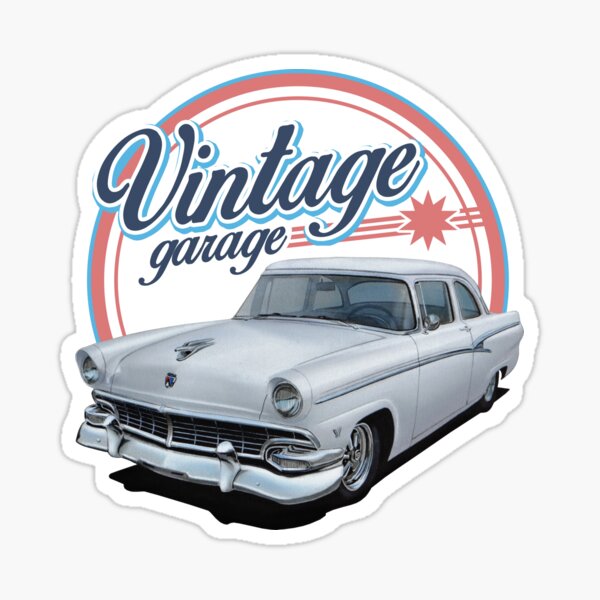 Vintage 1950's Garage Sticker