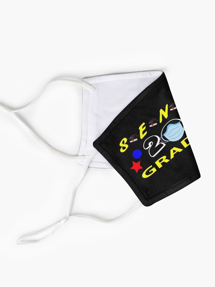 Alternate view of Senior 2020 Graduate Design 4 Mask