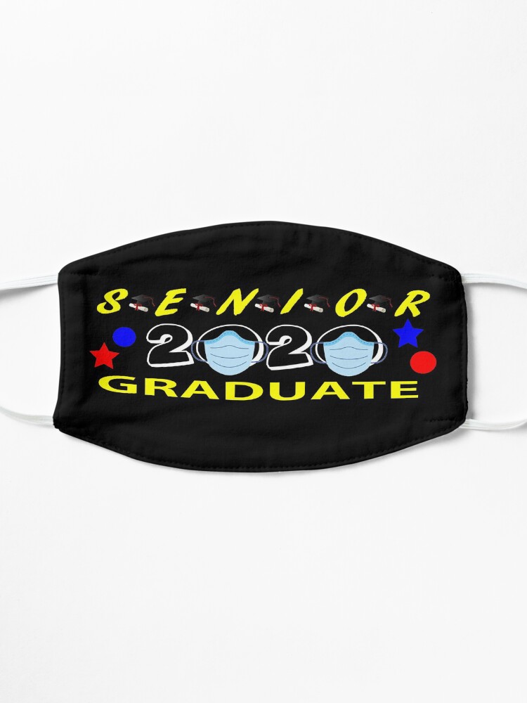Alternate view of Senior 2020 Graduate Design 4 Mask