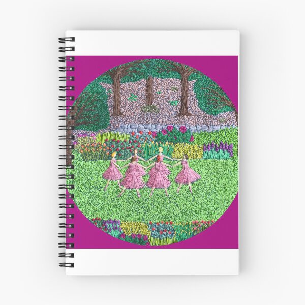 Item preview, Ballerinas in the Garden designed and sold by SewingSongbird.