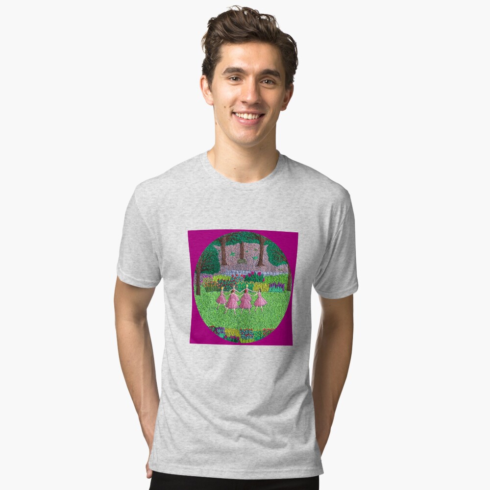 Item preview, Tri-blend T-Shirt designed and sold by SewingSongbird.
