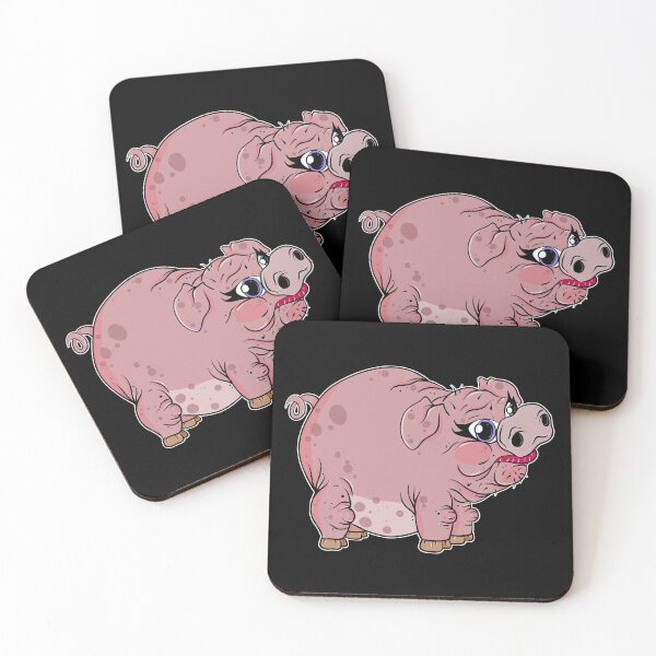 Aperçu de l'œuvre joli cochon créée et vendue par wetchickenlip.