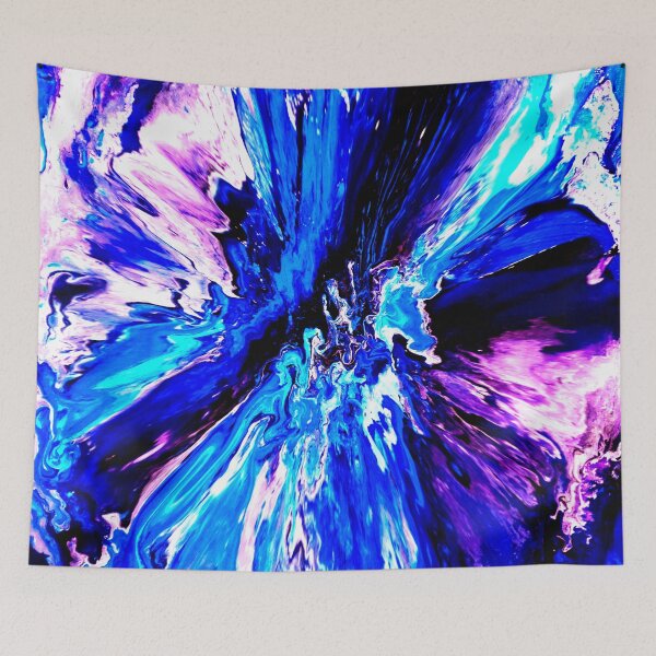 Item preview, Abstract Flower Violet  designed and sold by katy hawk.