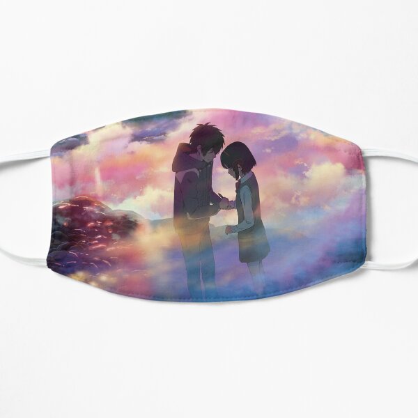Your name face mask Flat Mask