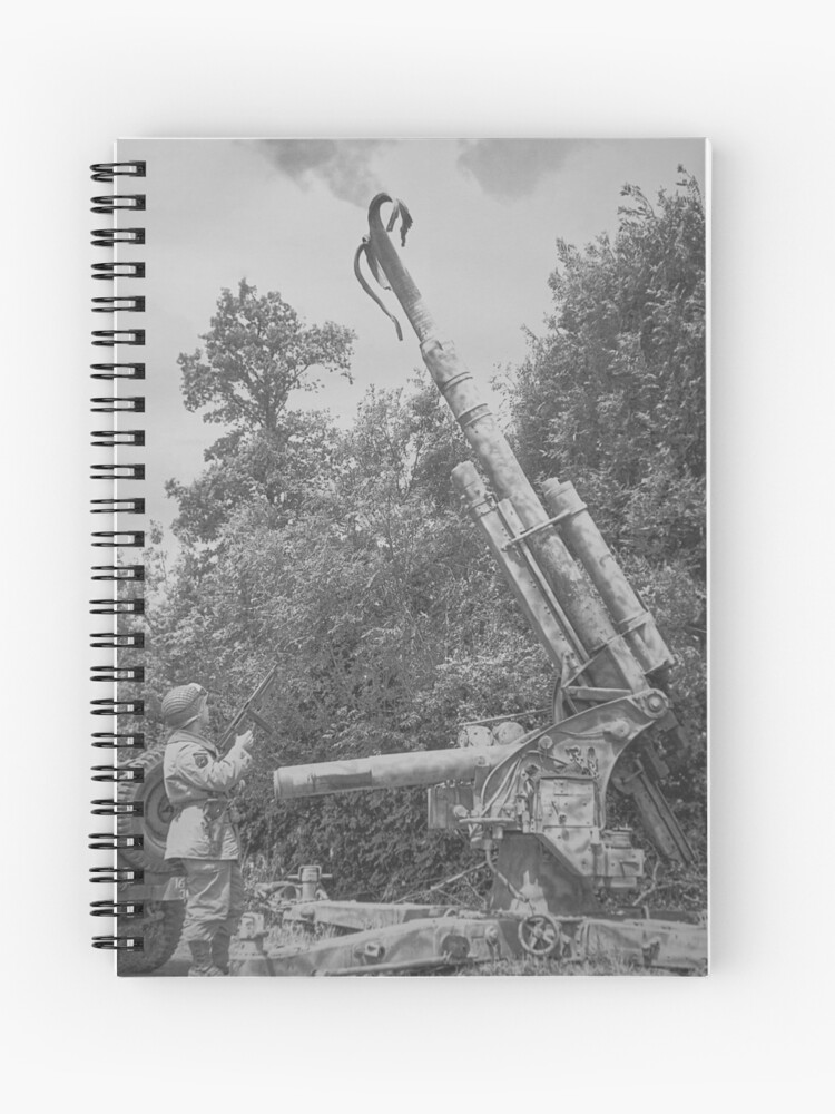 Cuaderno de espiral «Arma de artillería antiaérea y antitanque alemana de  88 mm destruida durante la Segunda Guerra Mundial» de Battlefield |  Redbubble