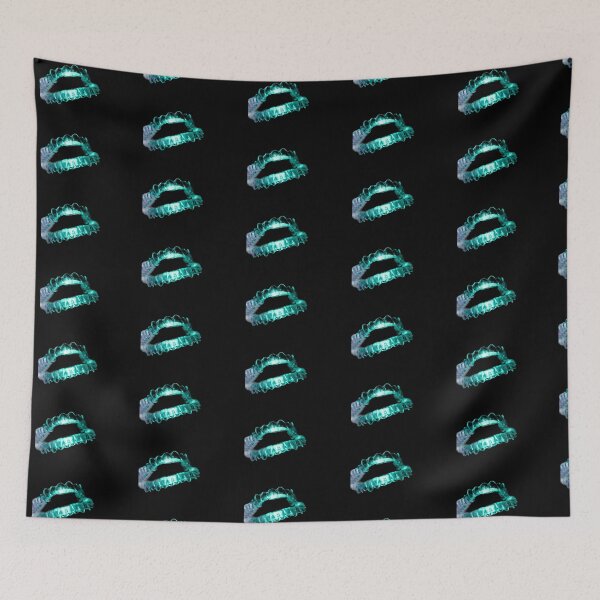 Item preview, Invisible dental teeth brackets. Black background designed and sold by GemaIbarra.