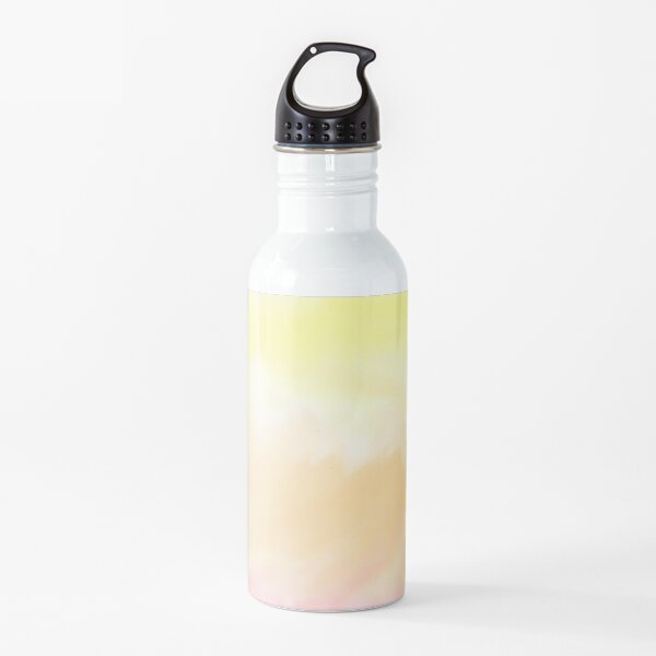 Warm Watercolor Pattern Water Bottle