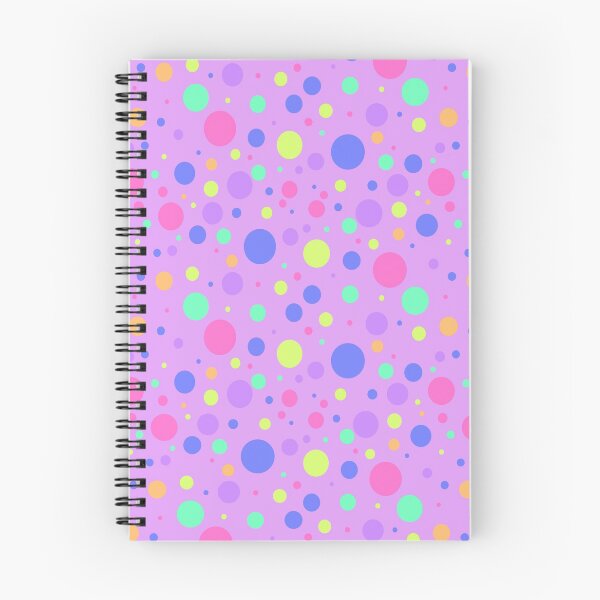 Item preview, Rainbow Pastel Polka Dot en lavanda designed and sold by Jerry Lambert.
