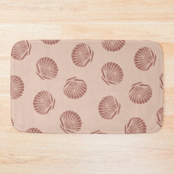 Item preview, Peach Seashell Pattern designed and sold by Samm Poirier.