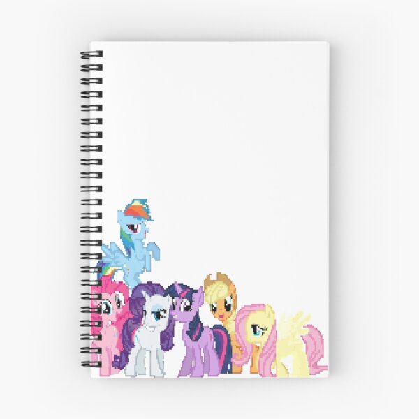 Item preview, Mane 6 Pixel My Little Pony Brony Pegasister designed and sold by FlutterMuffins.