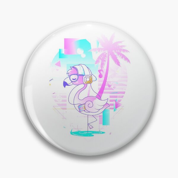 Item preview, Retro Flamingo designed and sold by DonnieArts.