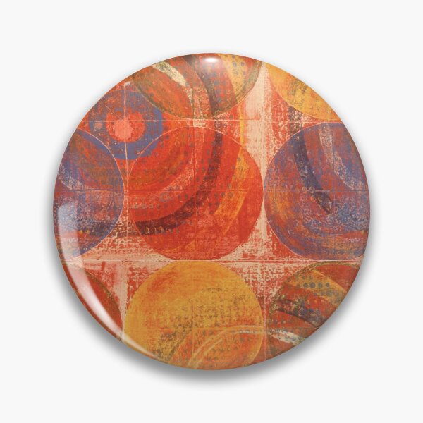 Item preview, Peach Bullseye by Katie Hawkinson designed and sold by Hypersphere.