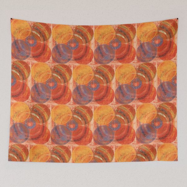 Item preview, Peach Bullseye by Katie Hawkinson designed and sold by Hypersphere.