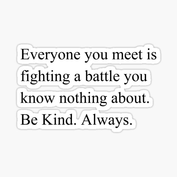 Noora's inspired quote Sticker