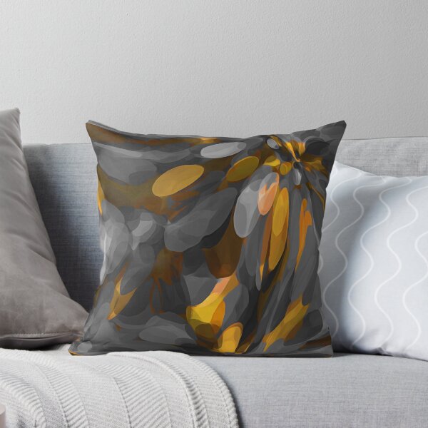 Item preview, yellow and black bubble abstract designed and sold by Mrvell.