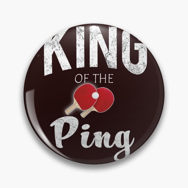 Item preview, King of the ping Ping Pong Table tennis gift designed and sold by LGamble12345.