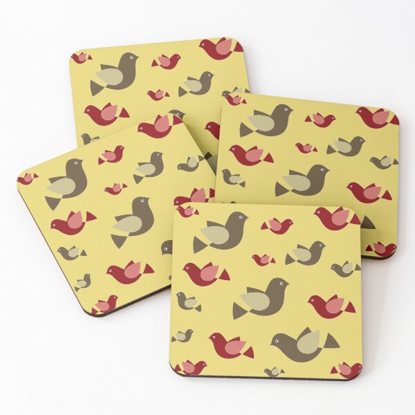 Item preview, Cartoon pigeons in retro color designed and sold by elgreko.
