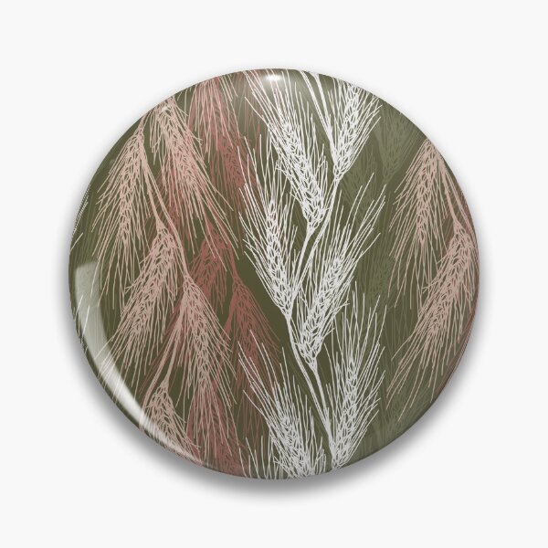 Item preview, Wheat ears seamless pattern beige white dark green. Wild herbs. Wild life designed and sold by Yulia Chepurova.
