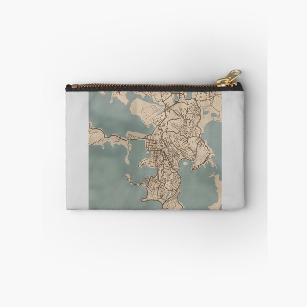 Item preview, Noumea Sepia Map designed and sold by CPTVDesign.