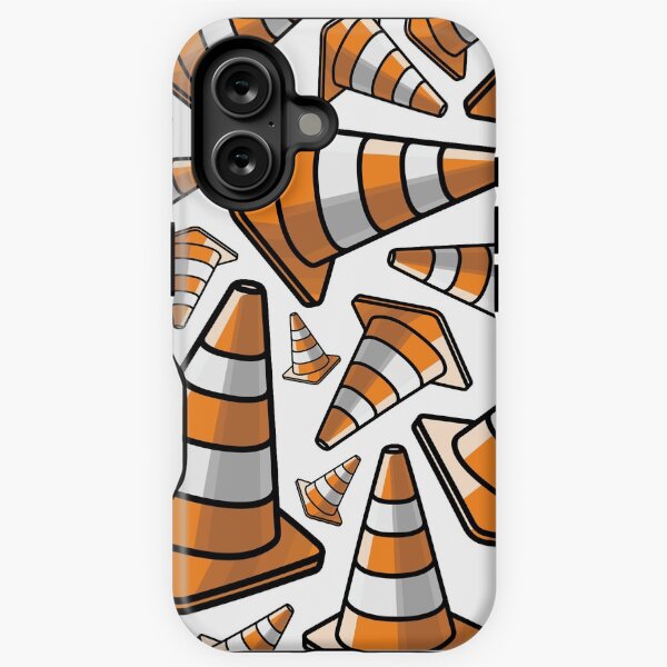 Item preview, Traffic Cone - Orange and White Pattern designed and sold by TswizzleEG.