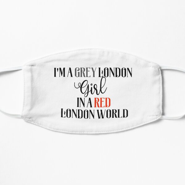 Grey London Girl Mask