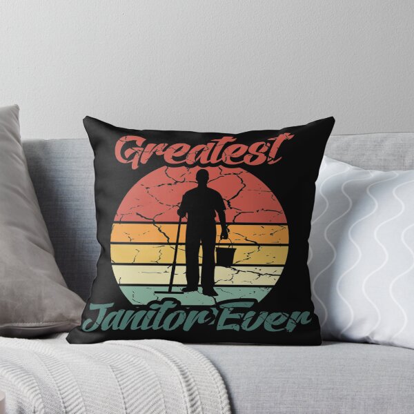 Artikelvorschau, Größter Hausmeister aller Zeiten Retro Distressed Geschenk T-Shirt entworfen und verkauft von Dan66.