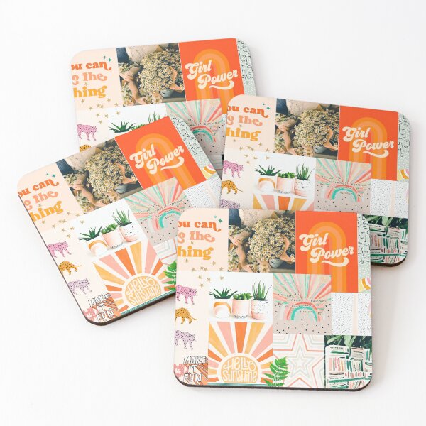 Artikelvorschau, Happy Honey Mood Board entworfen und verkauft von Alexandra Jones.