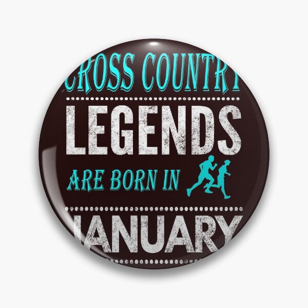 Artikelvorschau, Cross Country Legends werden im Januar geboren entworfen und verkauft von LGamble12345.