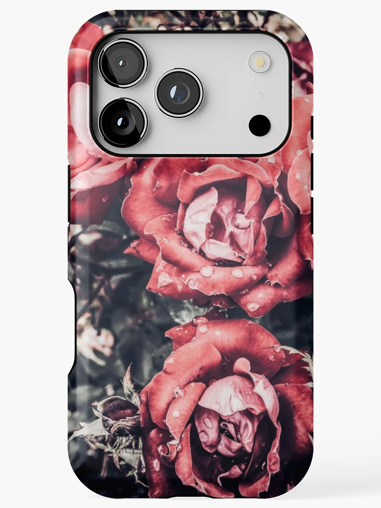 Thumbnail 1 of 4, iPhone Case, Red Roses designed and sold by Redtara.