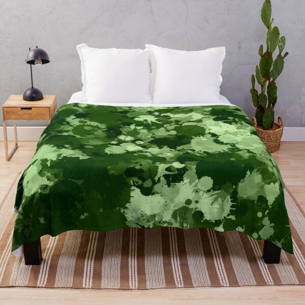 Item preview, Green Paint Splatter Camo designed and sold by BigTexFunkadelic.