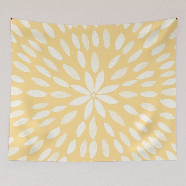 Item preview, Mandala Flower #5 #yellow #drawing #decor #art  designed and sold by Anita's & Bella's Art.