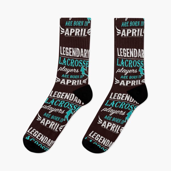 Item preview, lacrosse Legends are born in April designed and sold by LGamble12345.