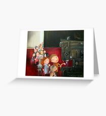 Machine For Making Good Deeds Greeting Card